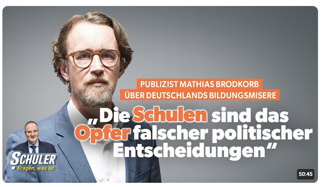 Publizist Mathias Brodkorb: „Die Schulen sind das Opfer falscher politischer Entscheidungen“
