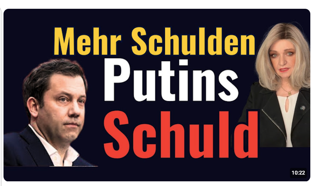 Nur Putin ist an Klingbeils Schuldenorgie schuld