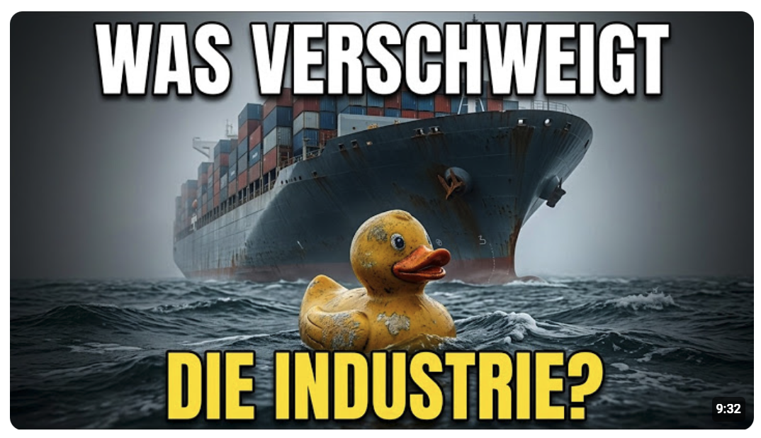 Wohin verschwinden die 10.000 Container, die jedes Jahr ins Meer fallen?