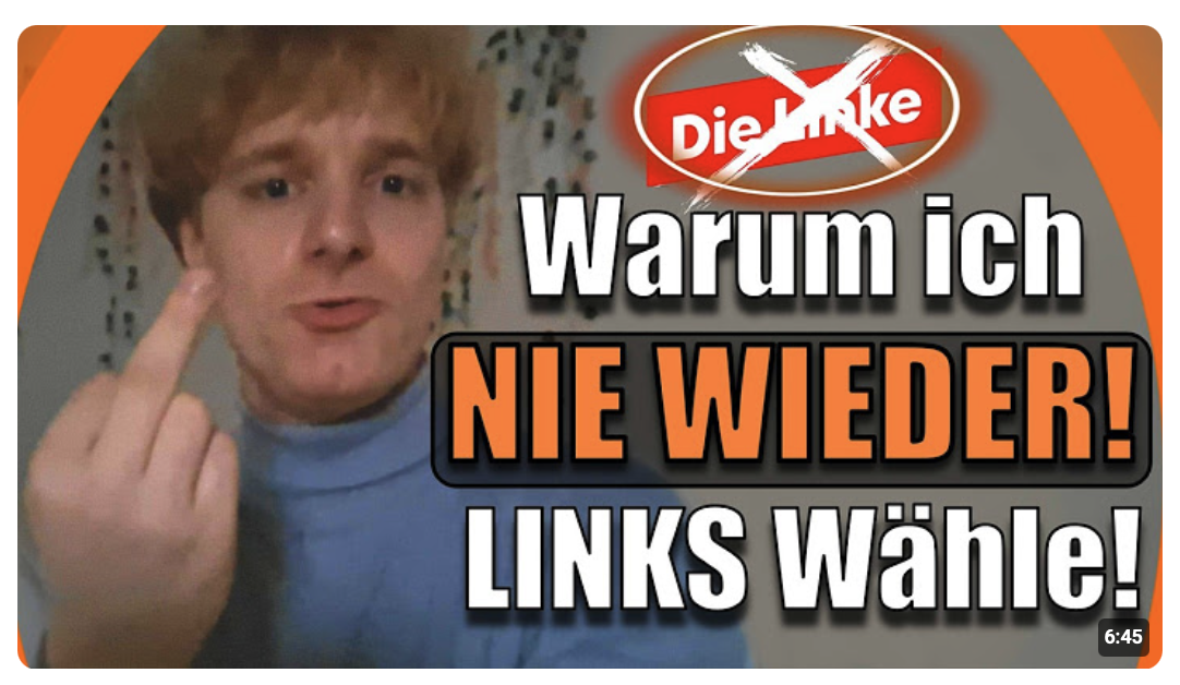 Linke können mich mal! – (Eine Wutrede!)