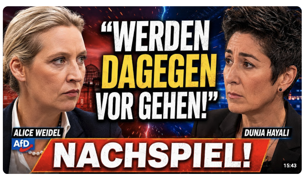 AFD SCHALTET ANWALT EIN!   HAYALI GING ZU WEIT!  DIESE AFD SZENE GEHT GERADE AUF X VIRAL!