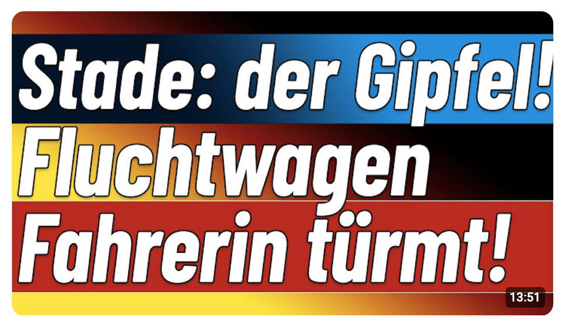 Stade! NGO Mutti haut einfach ab! Es wird immer heftiger was da abgeht!