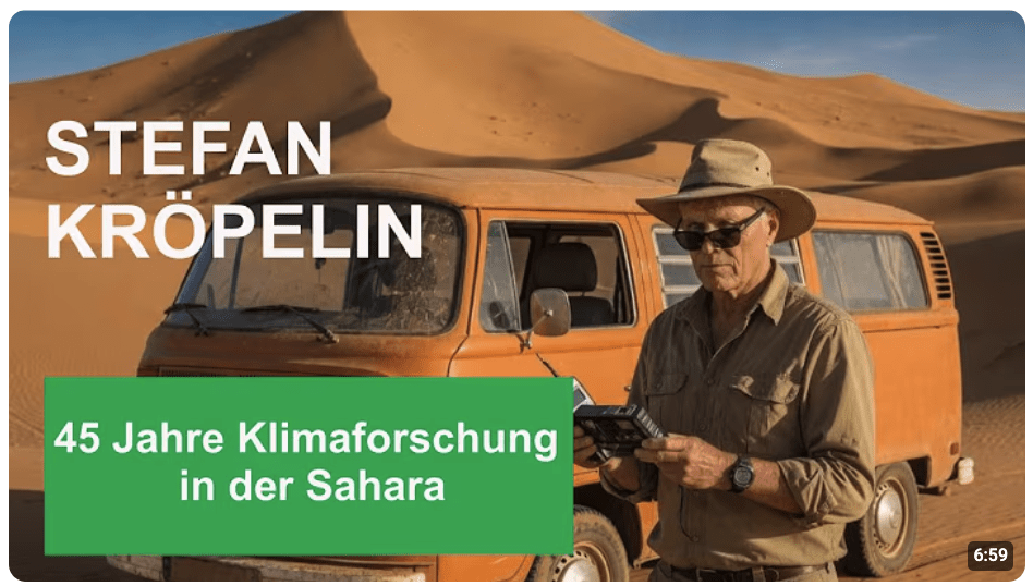 45 Jahre Klimaforschung in der Sahara: Vom Nischenthema zum politischen Brennpunkt. Stefan Kröpelin