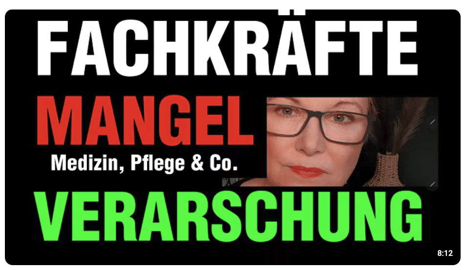 Künstlicher FachkräfteMangel in Medizin, Pflege & Co