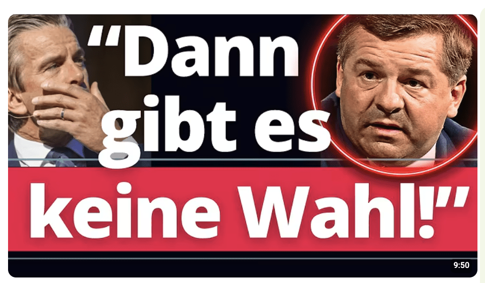 Achtung: Schulze rutscht die Wahrheit raus! Er will Ministerpräsidentenwahl zur Not blockieren!