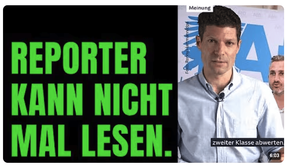 So dreist wird das AfD-Programm mit Lügen verbogen.