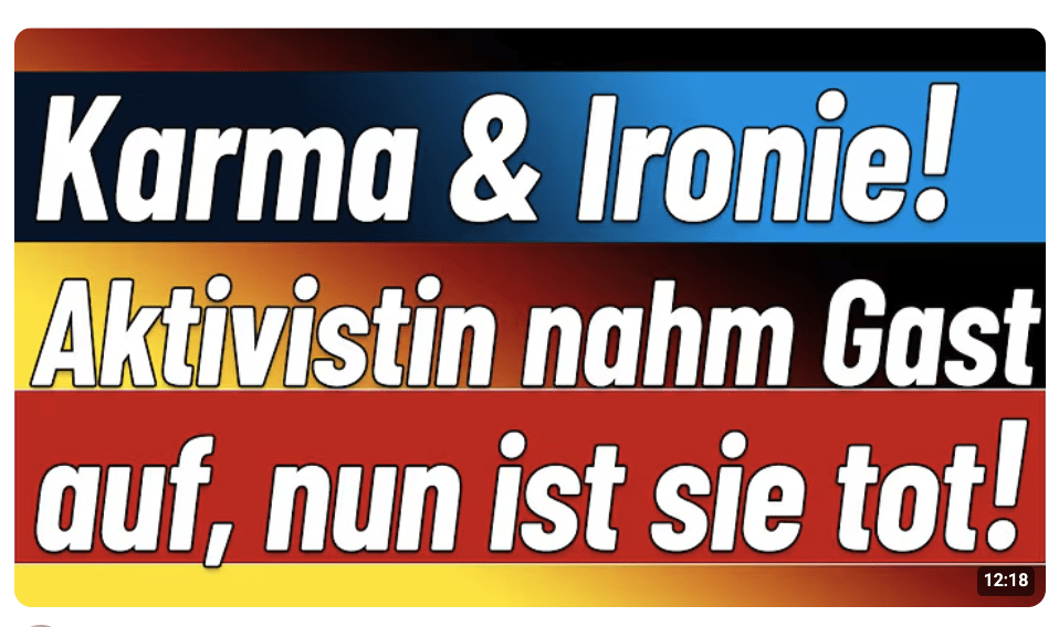 Stade: Es war geplanter Mord! +++ Berlin: ‚Widersetzen‘ verliert Gemeinnützigkeit! +++ Karma: …