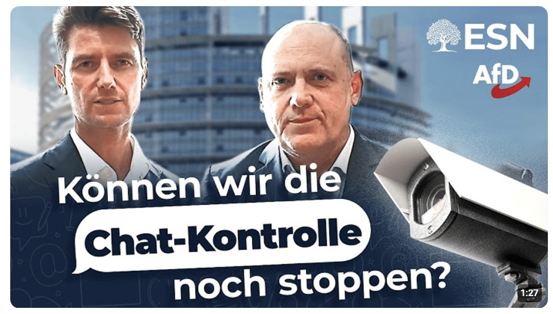Können wir die Chat-Kontrolle noch stoppen? – René Aust & Joachim Paul (AfD)
