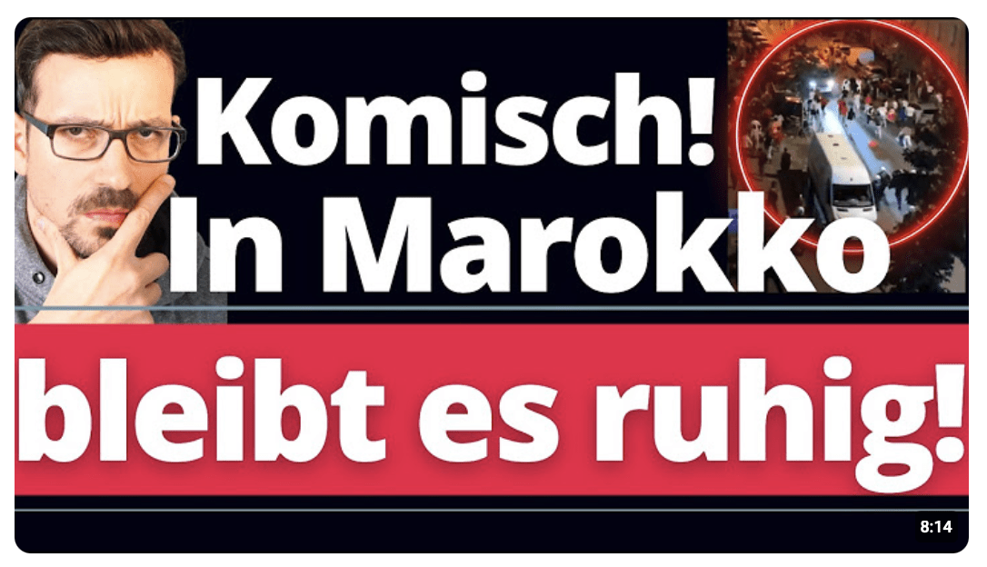 Düsseldorf: Marokkanische „Fans“ werfen mit Molotov-Cocktails umher! In Marrakesch bleibt es ruhig!