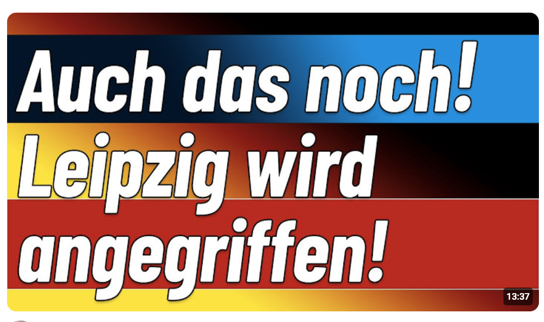 Leipzig: Explosionen im gesamten Stadtgebiet! +++ Brasilien: Skandalurteil! +++ ‚Die Ärzte‘ unterirdisch +++