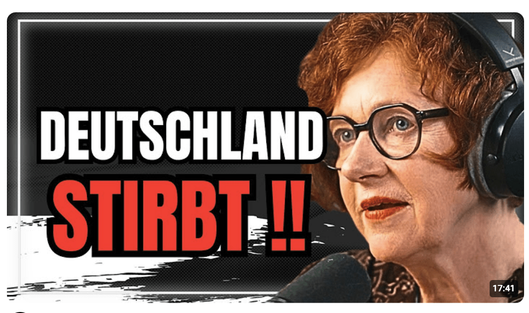 Wer steckt hinter der Zerstörung in Deutschlands ? (Elite-Professorin)