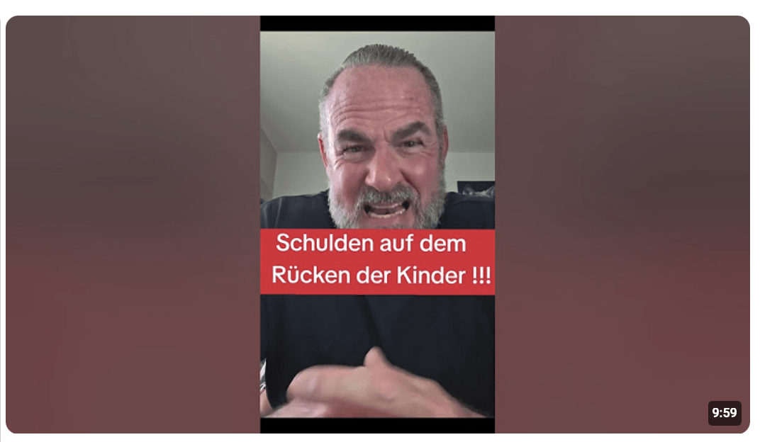 Milliarden von Schulden auf dem Rücken der Kinder und den Bürgern in unserem Land !!!