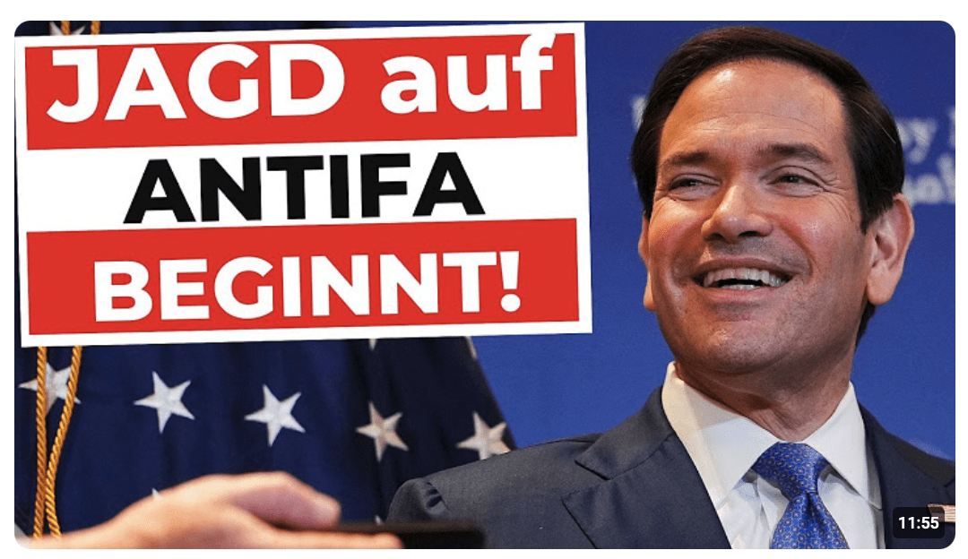 JAGD auf ANTIFA: Rubio macht ERNST! USA drohen Berlin | Demokratiefördergesetz & Verfassungsschutz