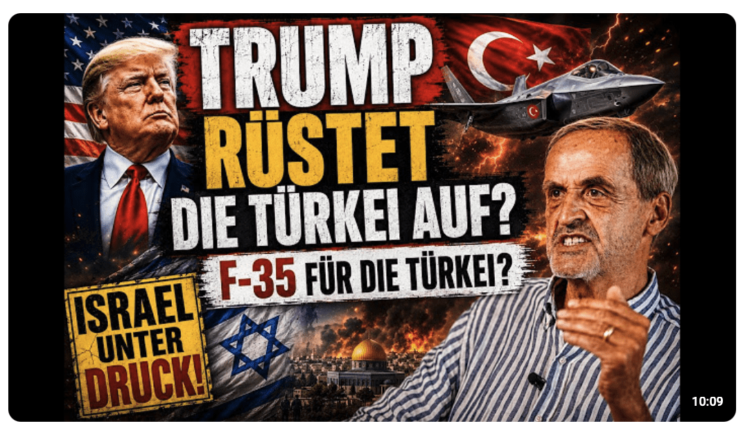  Türkei vs. Israel: Neue Militärallianz mit den USA? – Trump liefert F-35 an die Türkei?