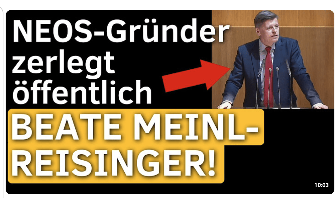 Die Wahrheit über die NEOS kommt ENDLICH ans Tageslicht!