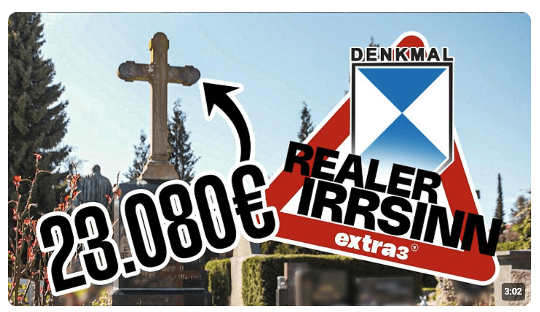Realer Irrsinn: Grabpflege bis zum Tod in Amberg | extra 3