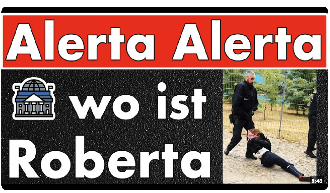 Alerta, Alerta wo ist Roberta? Schaut EUCH die verstrahlten an!  Pali-Mob, Linke & Greta gegen Rheinmetall in Berlin! Polizei ist viel zu zaghaft …