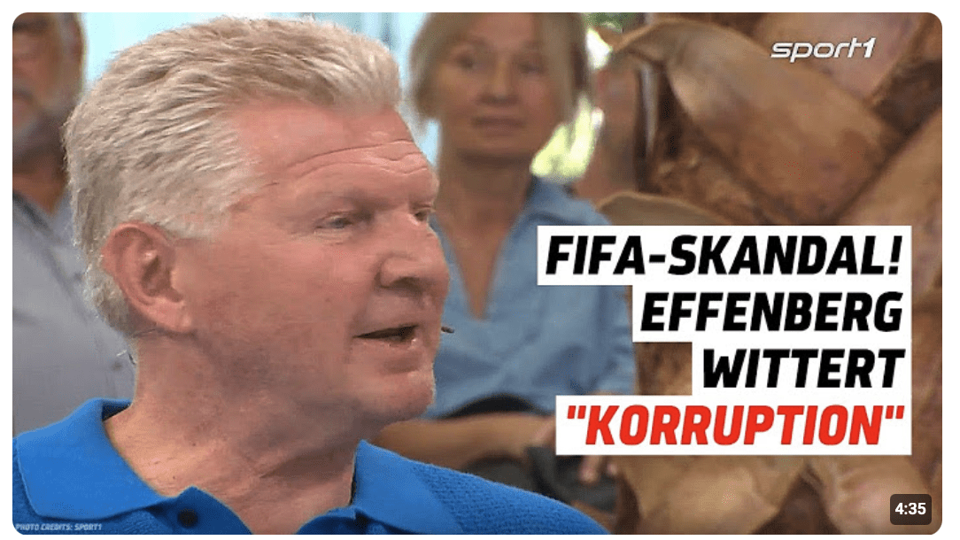 FIFA-Skandal! Effenberg nimmt das Wort „Korruption“ in den Mund | SPORT1 | WM Doppelpass
