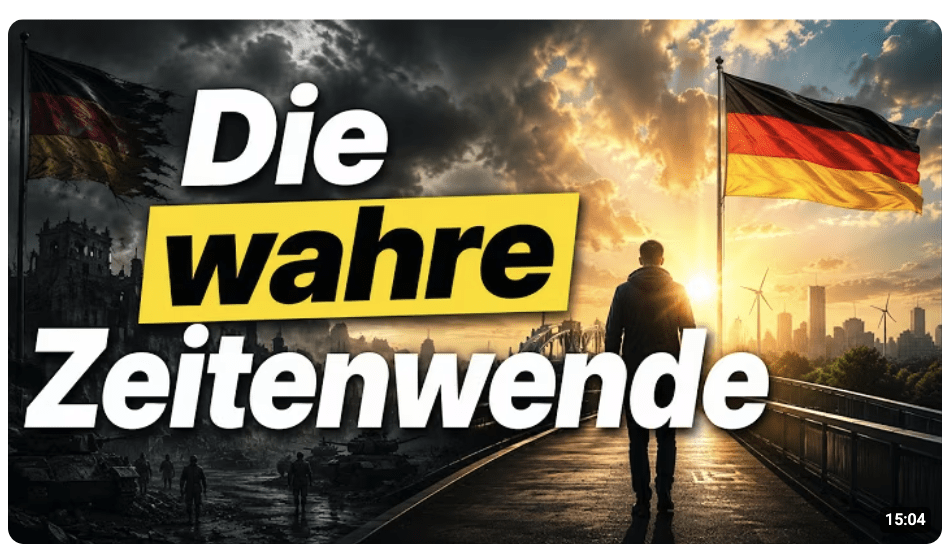 POLITIK: „Die wahre Zeitenwende“