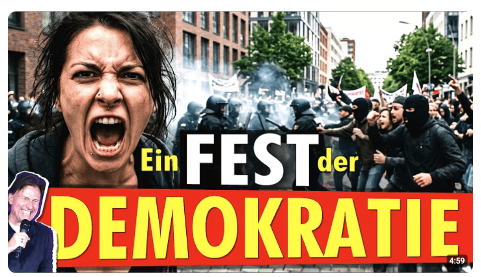 Comedian macht sich über Antifa lustig, Publikum lacht sich schlapp