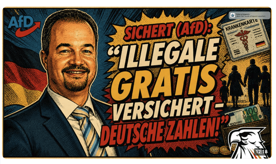 SKANDAL: Harem-Syrer gratis krankenversichert – Deutsche Ehefrau muss selbst zahlen!
