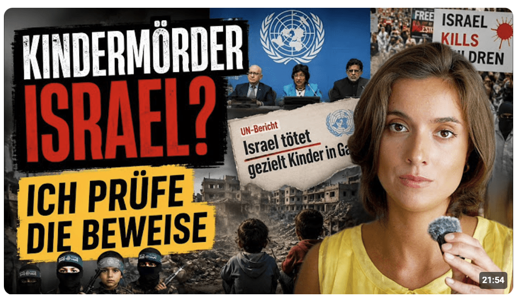 Israel tötet Kinder in Gaza? Ich habe den UN-Bericht geprüft.