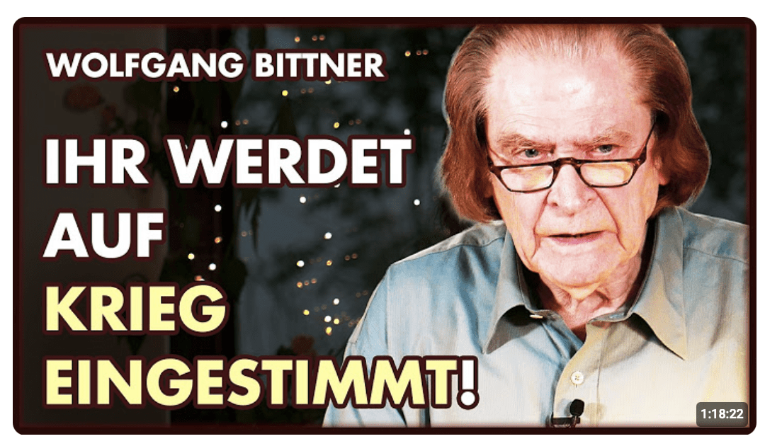Die betrogene Gesellschaft und der nahende Krieg | Wolfgang Bittner