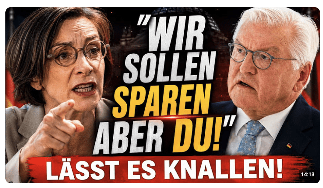 Plötzlich demütigt Moderatorin STEINMEIER – ,,Das hast du dir NICHT VERDIENT!“ – AFD warnte davor!