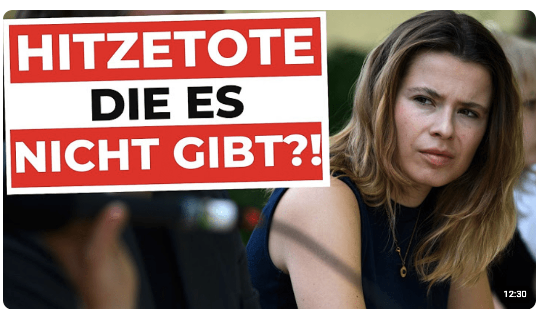 STATISTIK MANIPULIERT: HITZENOTSTAND wegen HITZETOTEN | HITZEWELLE & HITZETOTE 2026