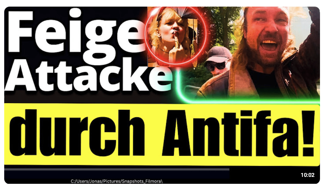 Antifa attackiert Streamer Weichreite TV