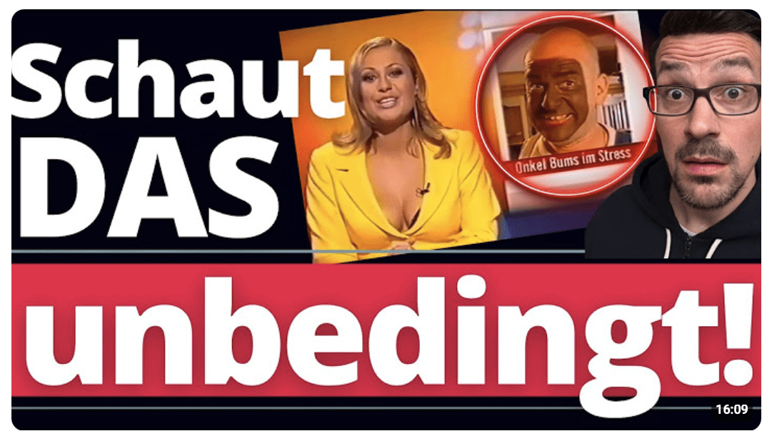 Schaut das Video, bevor es gelöscht wird!