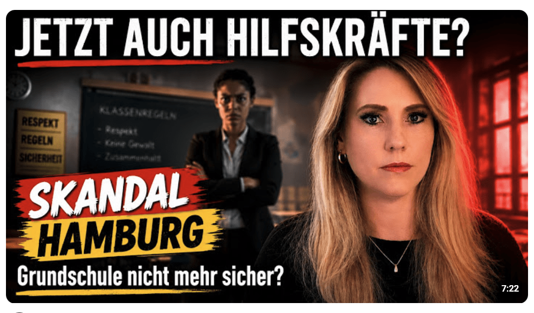 Jetzt bedrohen auch Hilfslehrerinnen unsere Grundschulkinder? Der Hamburg-Skandal!