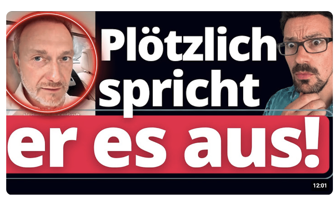 Jetzt kann er darüber reden…