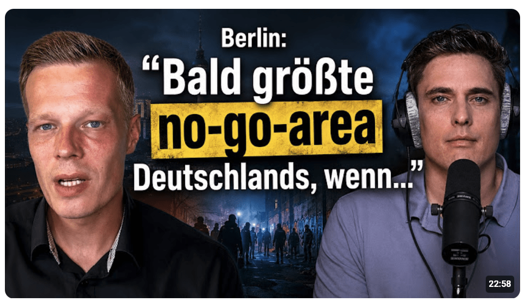 BERLIN: „Bald größte no-go-area Deutschlands, wenn….“