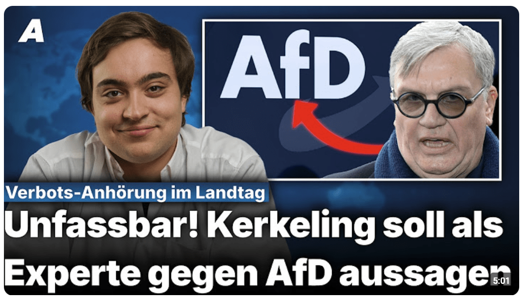 Experte für die Linksfraktion: Hape Kerkeling soll bei Ausschuss für AfD-Verbot sprechen