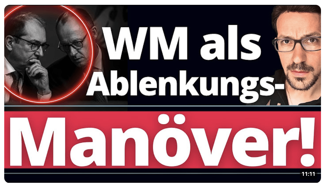 Während alle naiv die WM schauen, wollen sie dieses Gesetz durchprügeln!