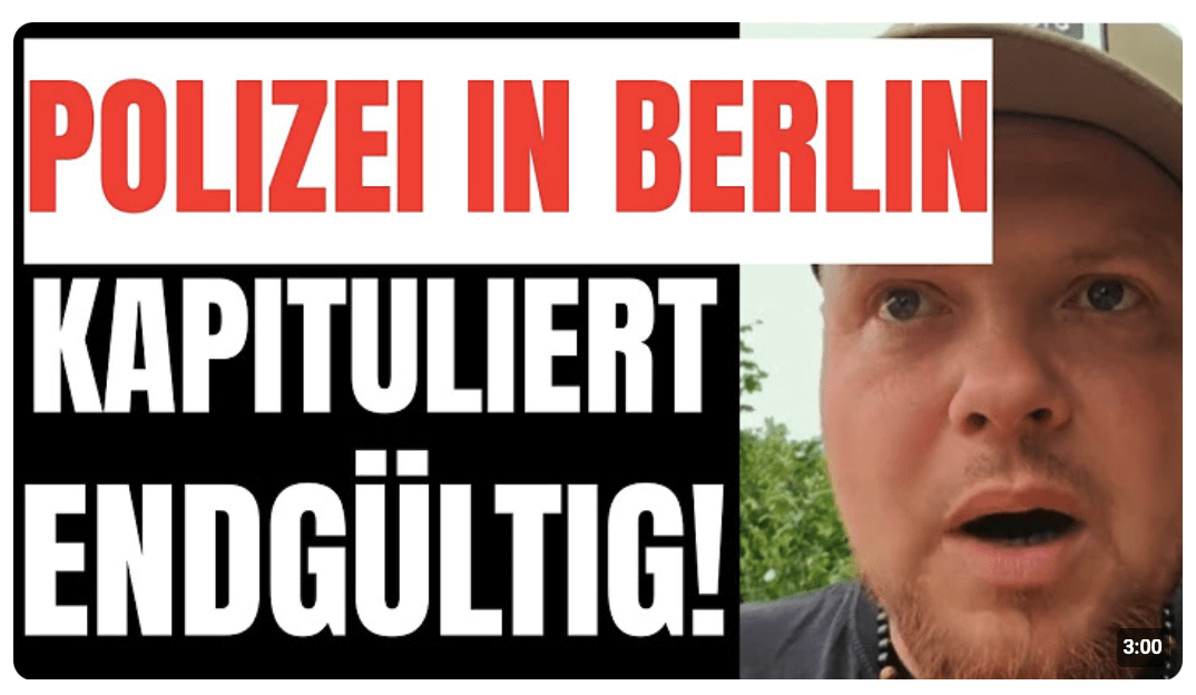 BERLINER POLIZEI KOMPLETT AM ENDE! Sie kapitulieren ENDGÜLTIG!