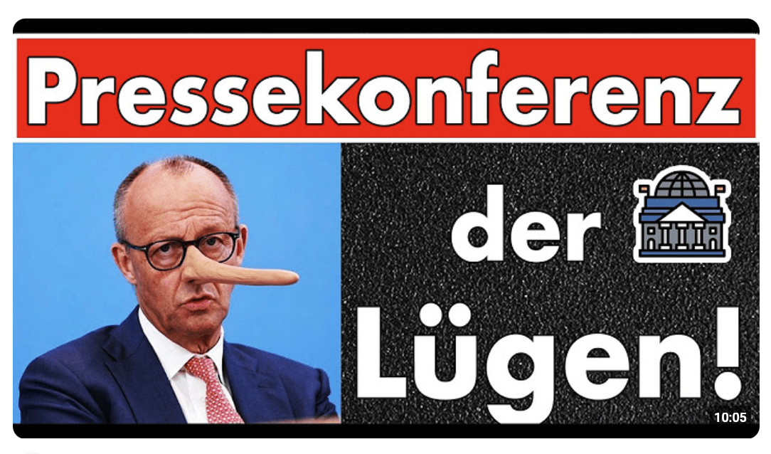 Lügen vor versammelter Hauptstadtpresse! Der Kanzler 2. Wahl lügt schon wieder über seine Telefonate