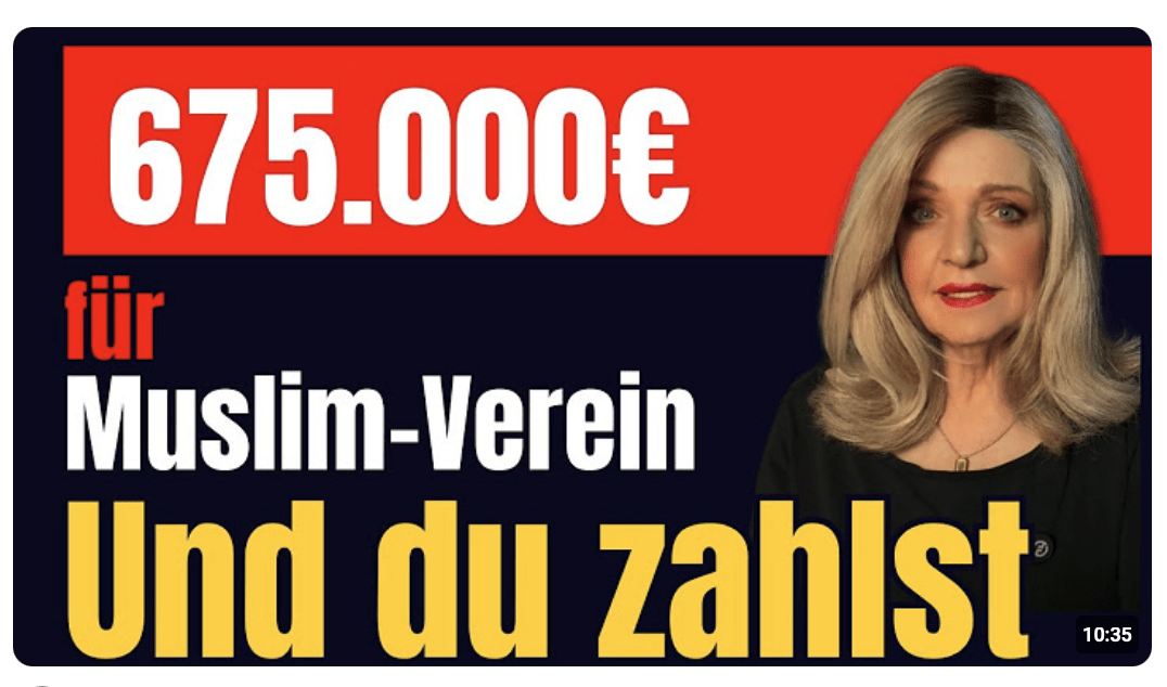 Von deinem Geld: Islamisten-Verein kassiert über 670.000€!