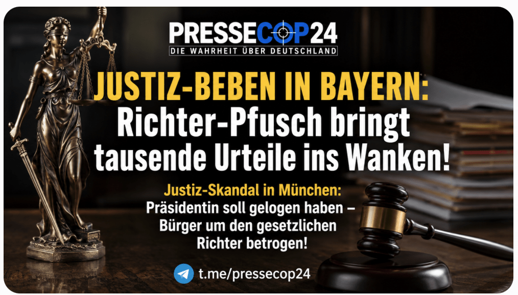 JUSTIZ-BEBEN IN BAYERN: Richter-Pfusch bringt tausende Urteile ins Wanken!