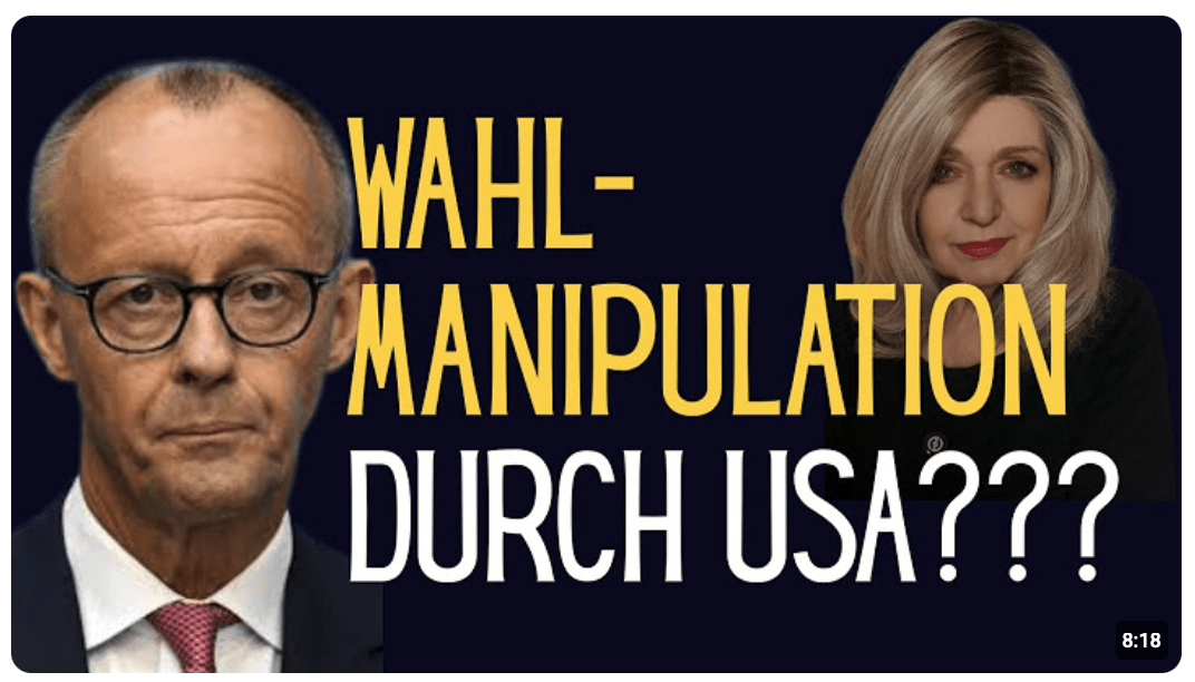 Merz fürchtet Wahlbetrug – jetzt durch USA