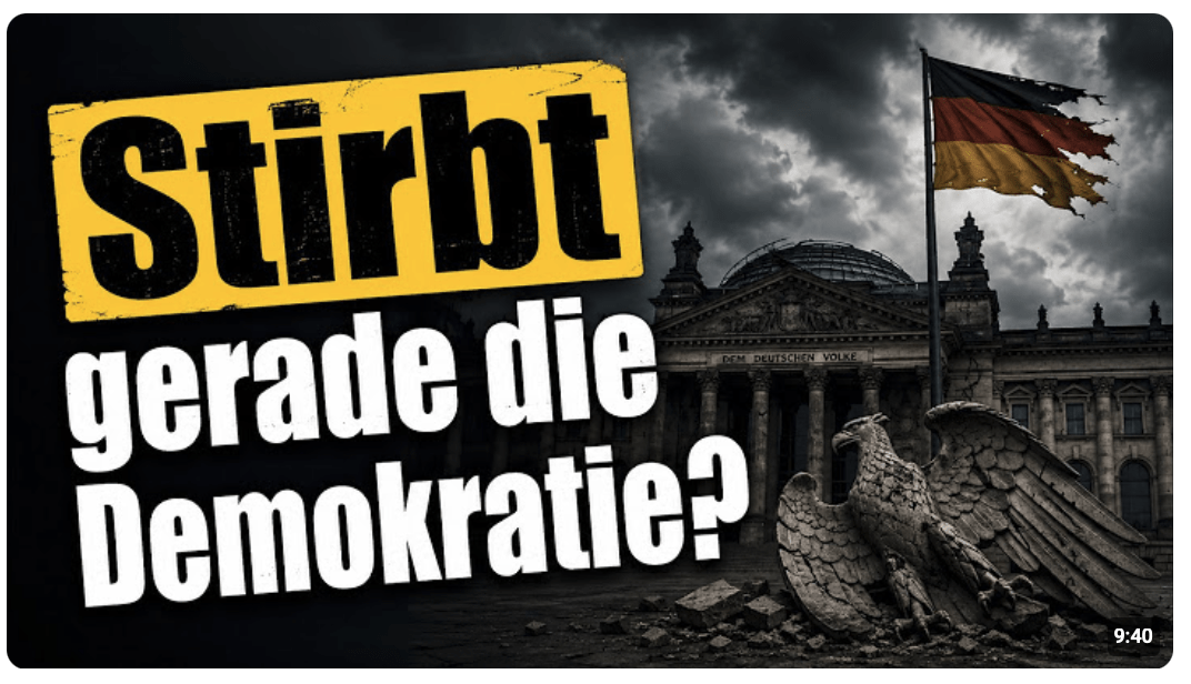 DEUTSCHLAND: Stirbt gerade die Demokratie?