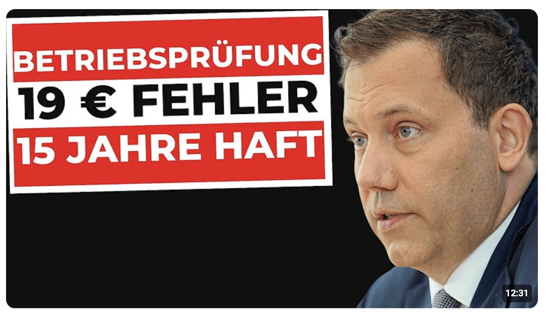 15 JAHRE KNAST: Die brutale Jagd auf den Mittelstand! | Abgabenordnung § 370