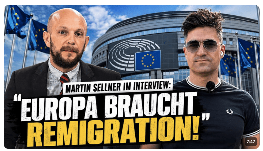 Martin Sellner im Interview – Europa braucht Remigration!