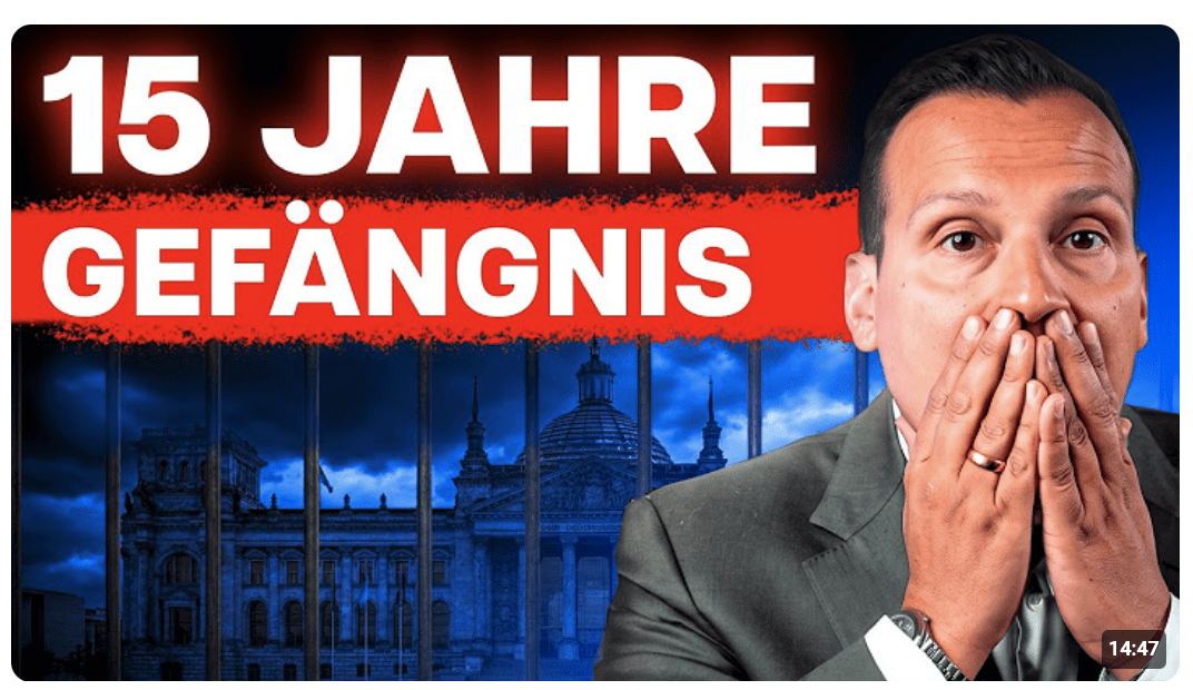 15 Jahre Knast für Steuerfehler! Das betrifft JEDEN von uns!