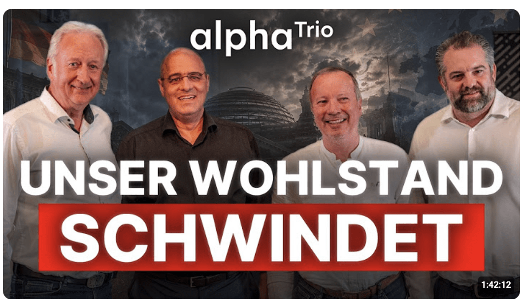 Neue Schulden. Neue Steuern. Was kommt jetzt? | alphaTrio mit Hellmeyer, Boehringer, Krall & Krug