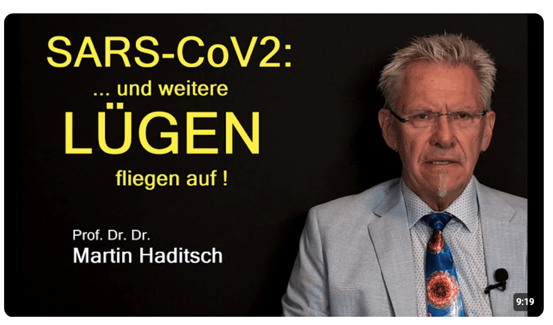 SARSCOV2 … UND WEITERE LÜGEN FLIEGEN AUF
