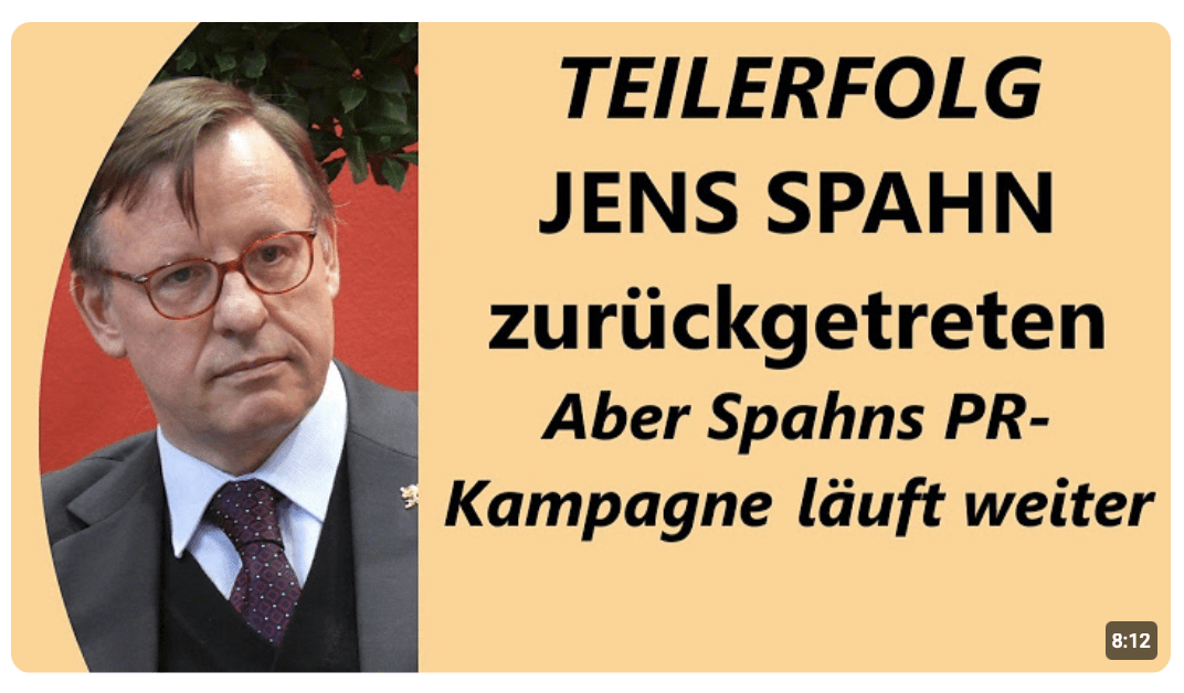Wird Spahn zum Aktivisten in eigener Sache? Eigene Fehler führten zum Rücktritt
