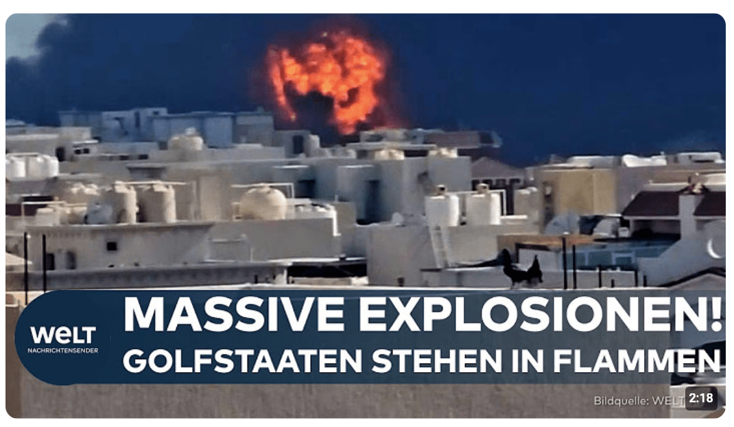 MASSIVE EXPLOSIONEN IN NAHOST: Schlagabtausch zwischen USA und Iran! Der Krieg wird zum Flächenbrand