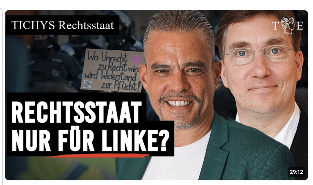 Blockade gegen legalen Parteitag: Wie kann das erlaubt sein? TICHYS Rechtsstaat